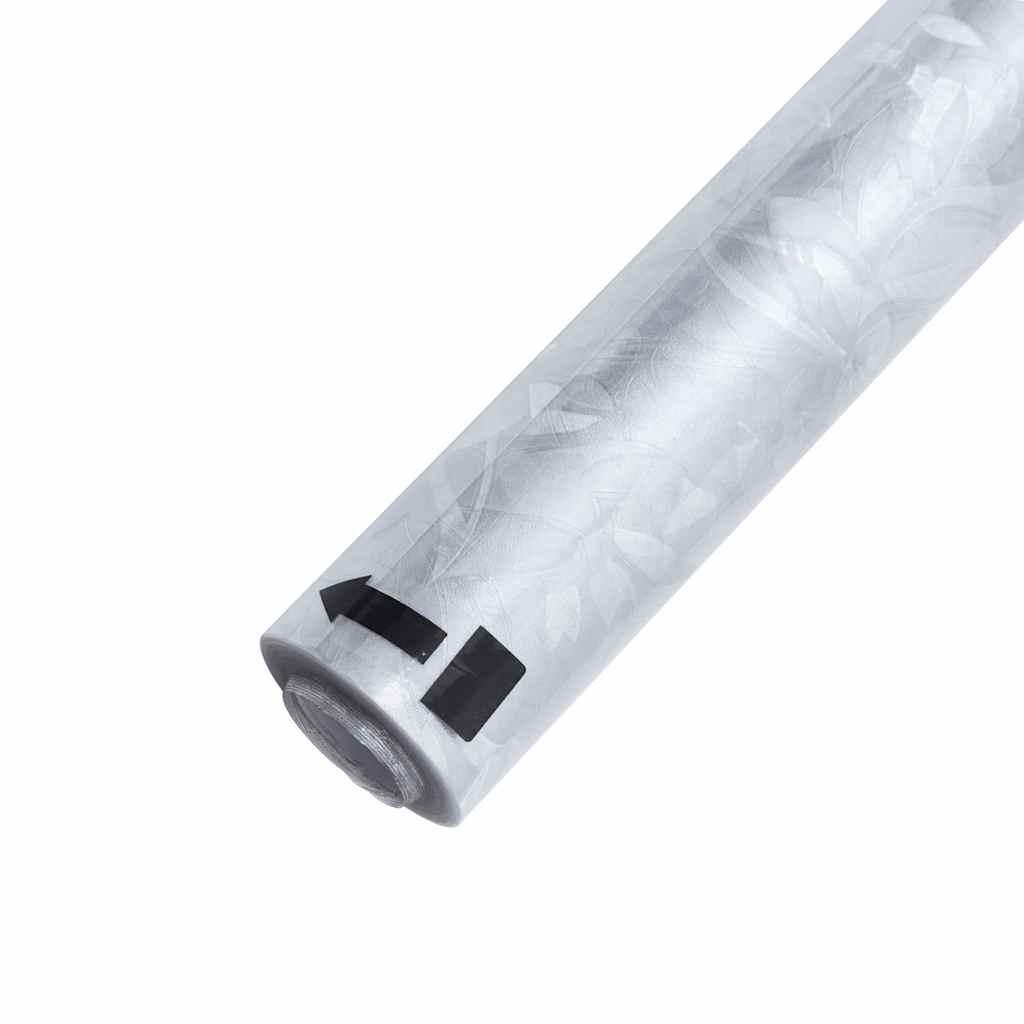Prozorske folije 2 kom matirane s uzorkom cvijeta PVC