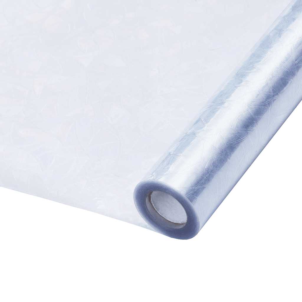 Prozorske folije 5 kom matirane 3D s uzorkom duge PVC