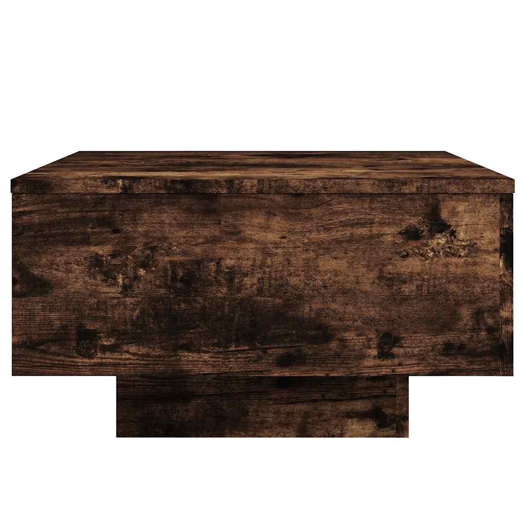 Stolić za kavu boja hrasta 55x55x31 cm konstruirano drvo