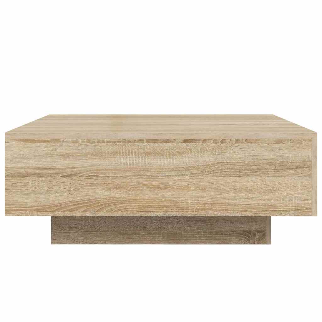 Stolić za kavu boja hrasta sonome 80x80x31cm konstruirano drvo
