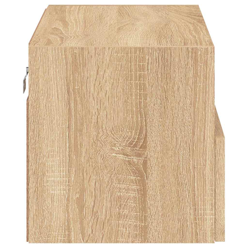 Zidni TV ormarić boja hrasta 60x30x30 cm od konstruiranog drva