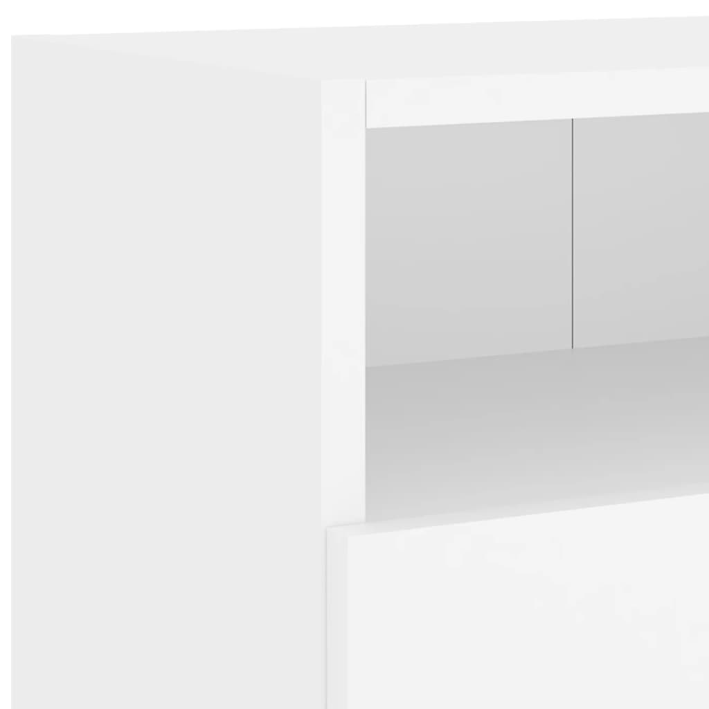 Zidni TV ormarići 2 kom bijeli 100x30x30 cm konstruirano drvo