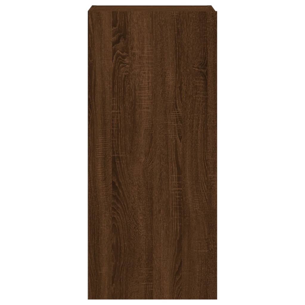 Zidni TV ormarić boja hrasta 40,5x30x90 cm konstruirano drvo