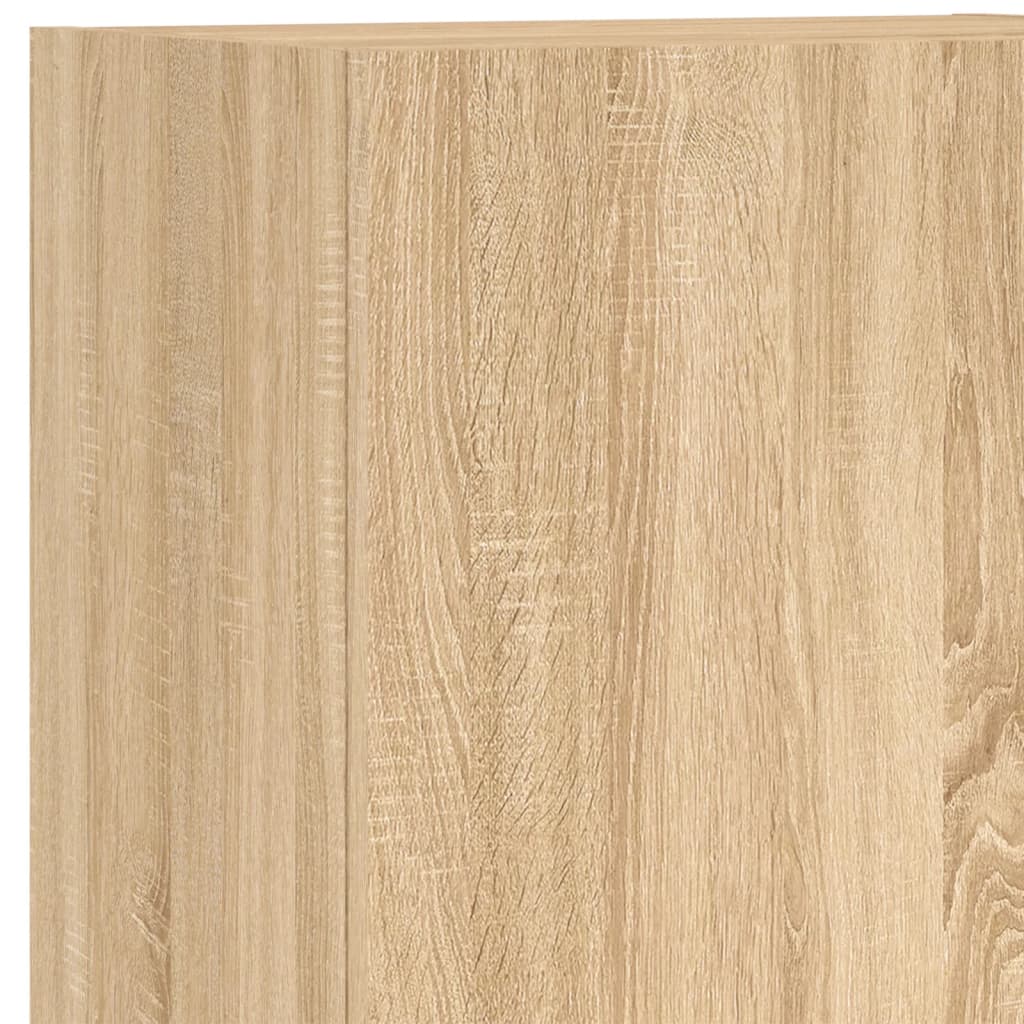 Zidni TV ormarić boja hrasta 40,5x30x102 cm konstruirano drvo
