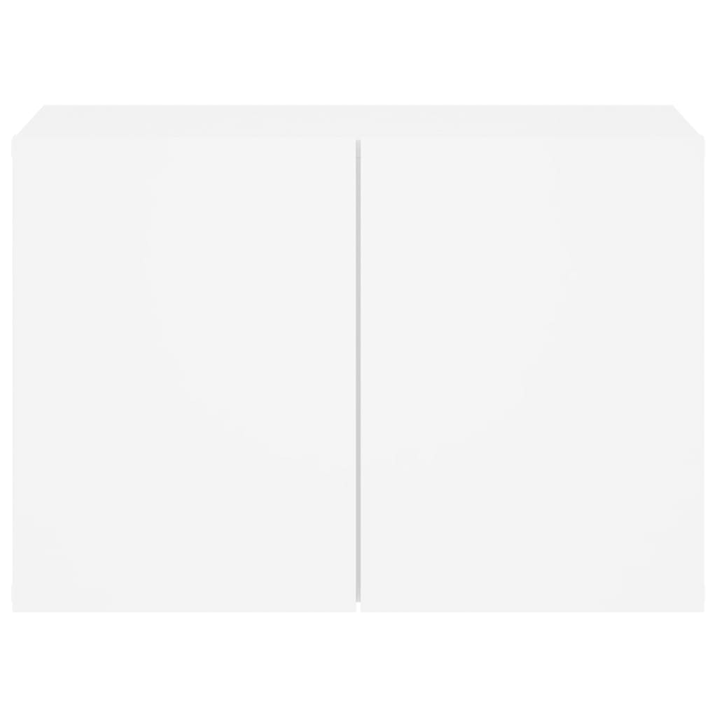 Zidni TV ormarić bijeli 60 x30 x 41 cm