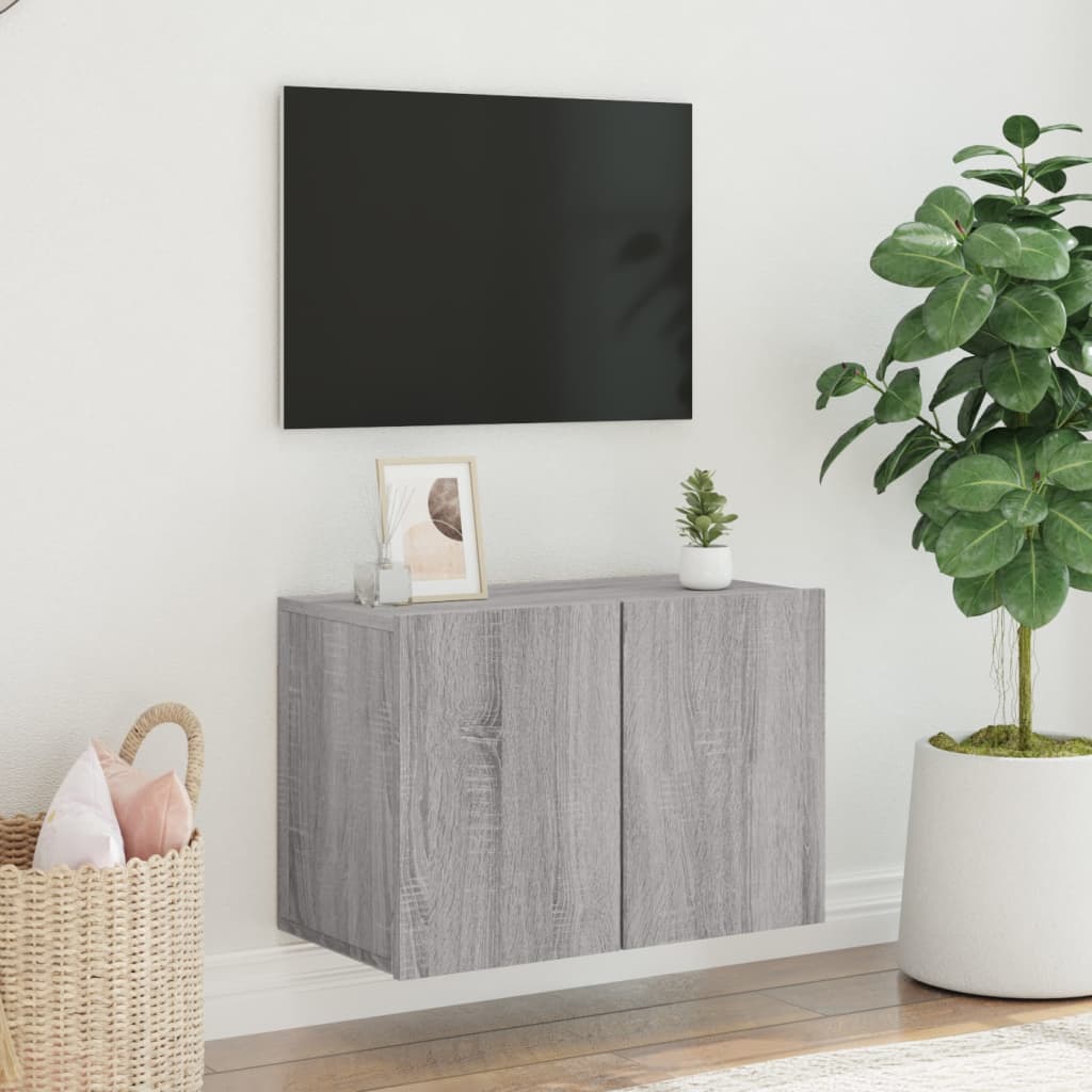 Zidni TV ormarić boja sivog hrasta sonome 60 x30 x 41 cm