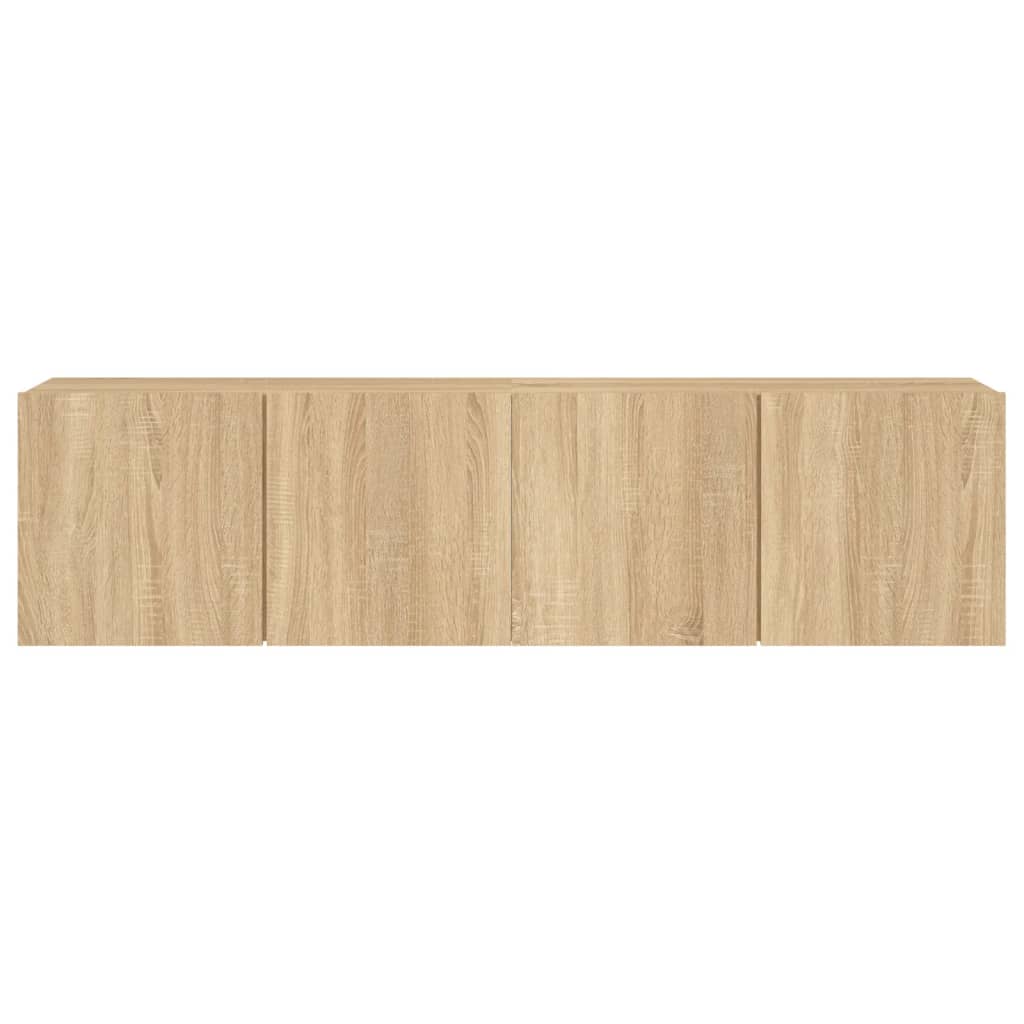 Zidni TV ormarići 2 kom boja hrasta sonome 80x30x41 cm