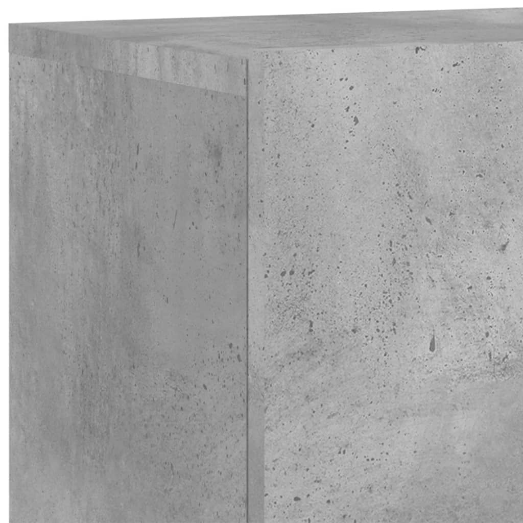 Zidni TV ormarić sivi boja betona 80x30x41 cm