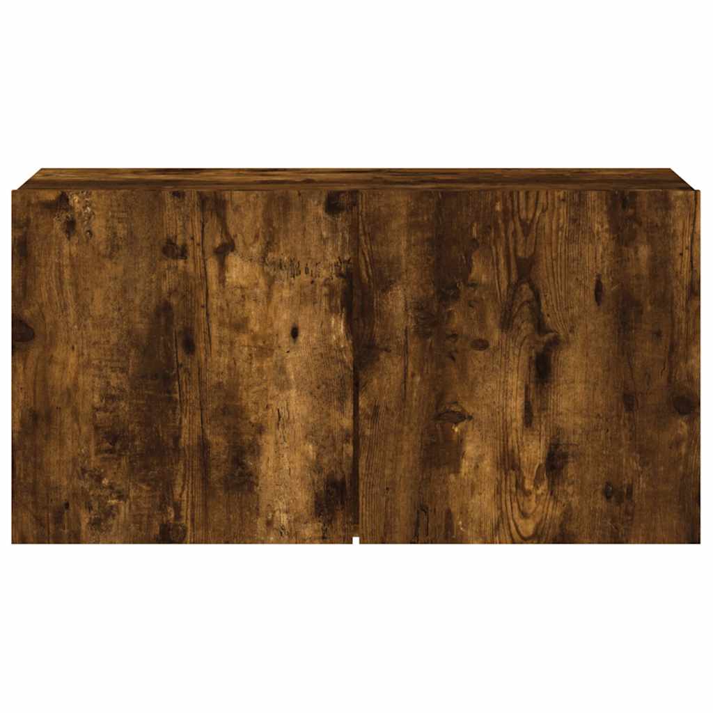 Zidni TV ormarić boja dimljenog hrasta 80x30x41 cm
