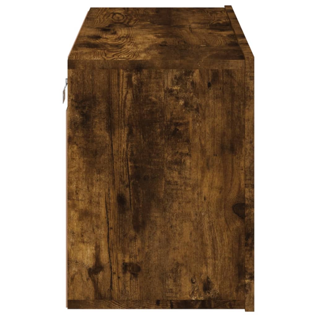 Zidni TV ormarić boja dimljenog hrasta 80x30x41 cm