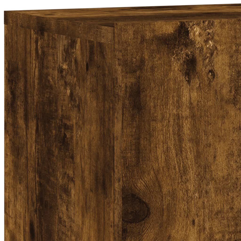 Zidni TV ormarići 2 kom boja dimljenog hrasta 80x30x41 cm