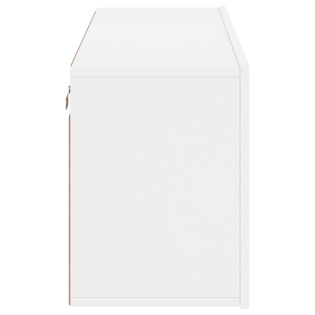 Zidni TV ormarić bijeli 100x30x41 cm