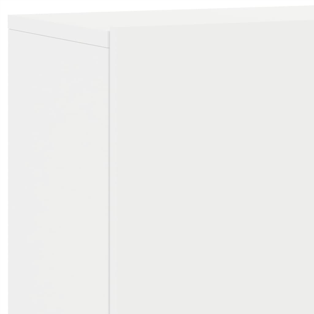 Zidni TV ormarić bijeli 100x30x41 cm