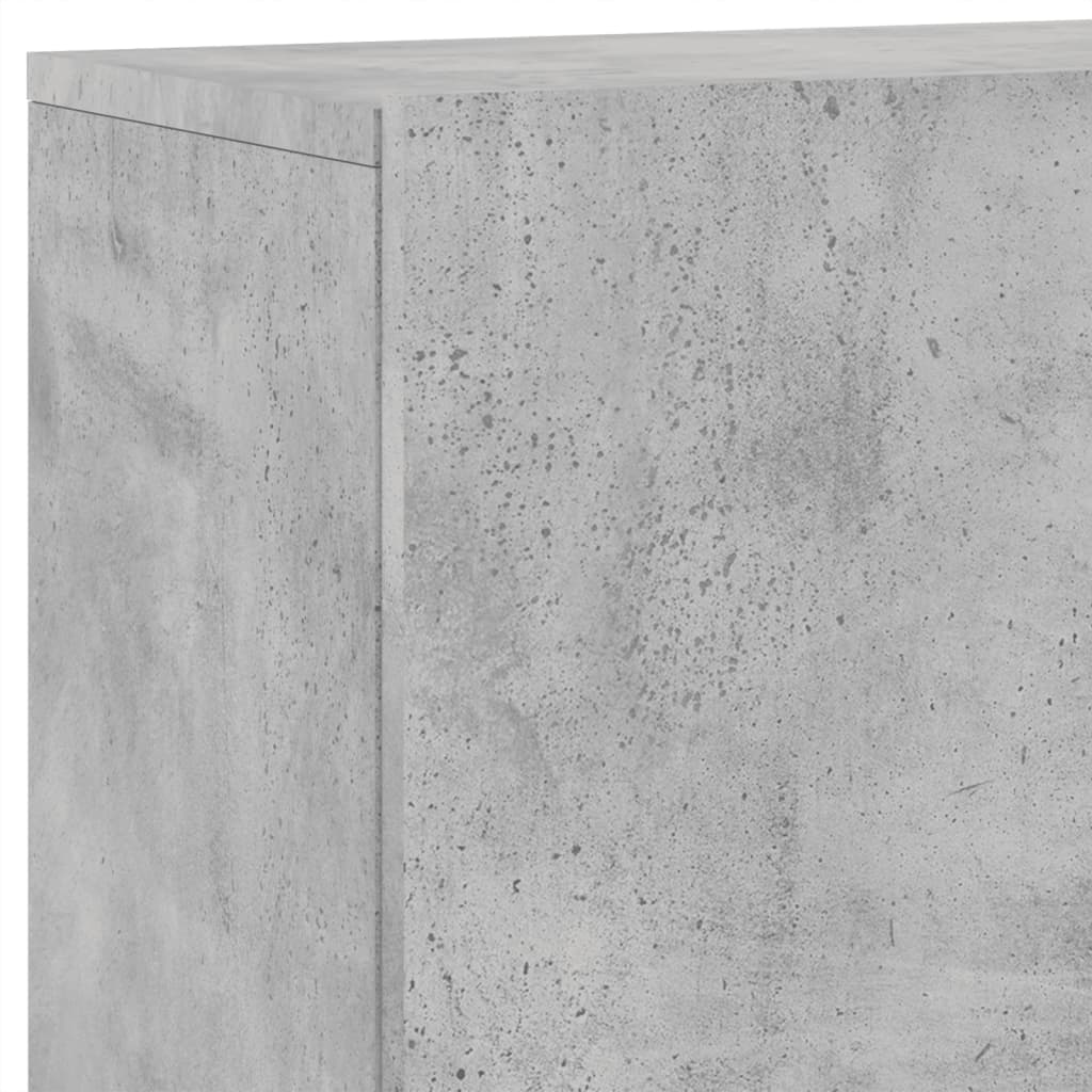 Zidni TV ormarić sivi boja betona 100x30x41 cm