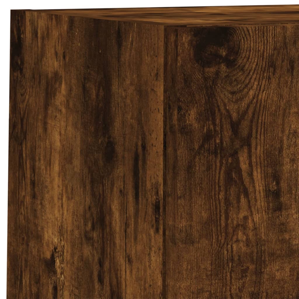 TV ormarići s LED svjetlima 2 kom boja hrasta 30,5x30x60 cm