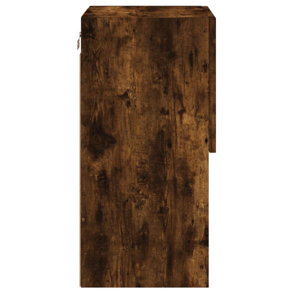 TV ormarići s LED svjetlima 2 kom boja hrasta 30,5x30x60 cm