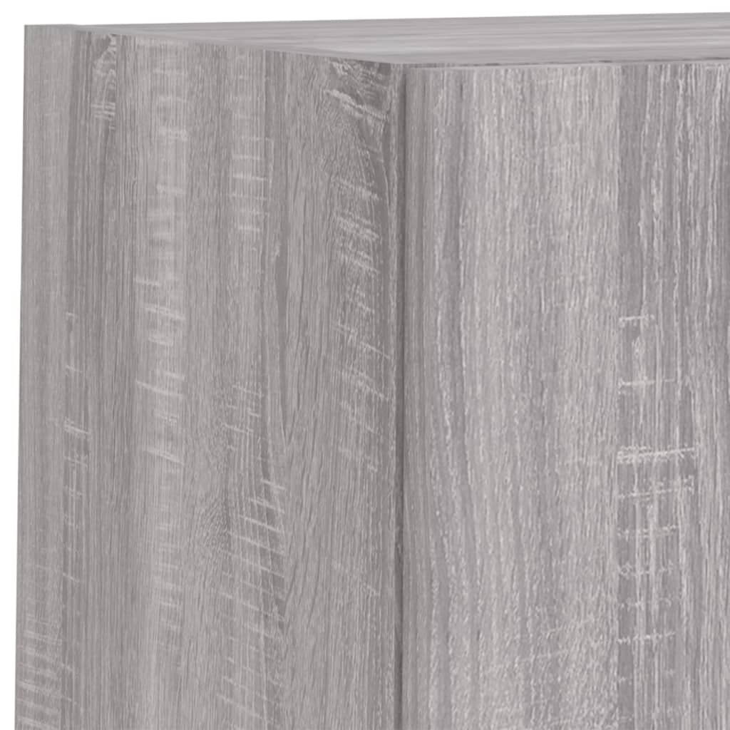 TV ormarići s LED svjetlima 2 kom boja hrasta 30,5x30x60 cm