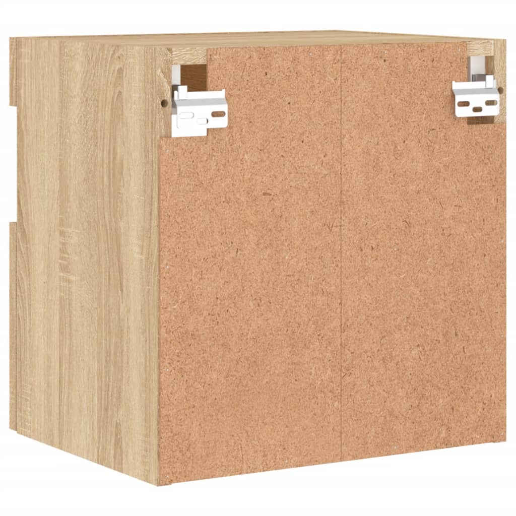 Zidni TV ormarići LED 2 kom boja hrasta sonome 40x30x40 cm