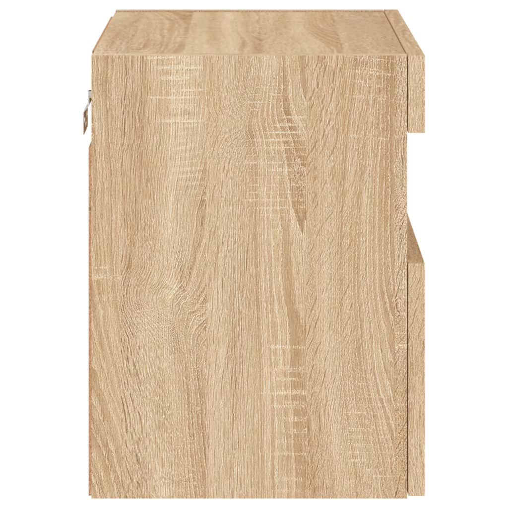 Zidni TV ormarići LED 2 kom boja hrasta sonome 40x30x40 cm