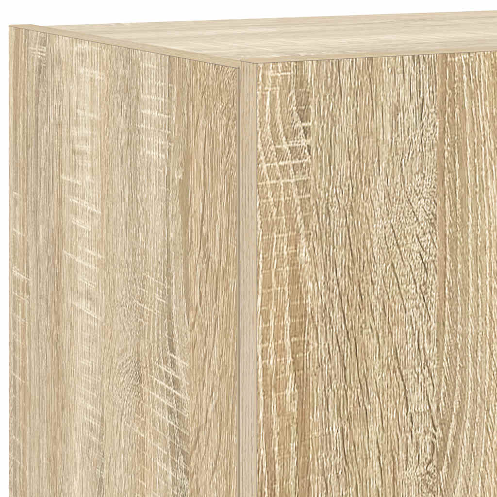 Zidni TV ormarići LED 2 kom boja hrasta sonome 80x35x31 cm