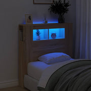 LED uzglavlje boja hrasta sonome 100x18,5x103,5cm