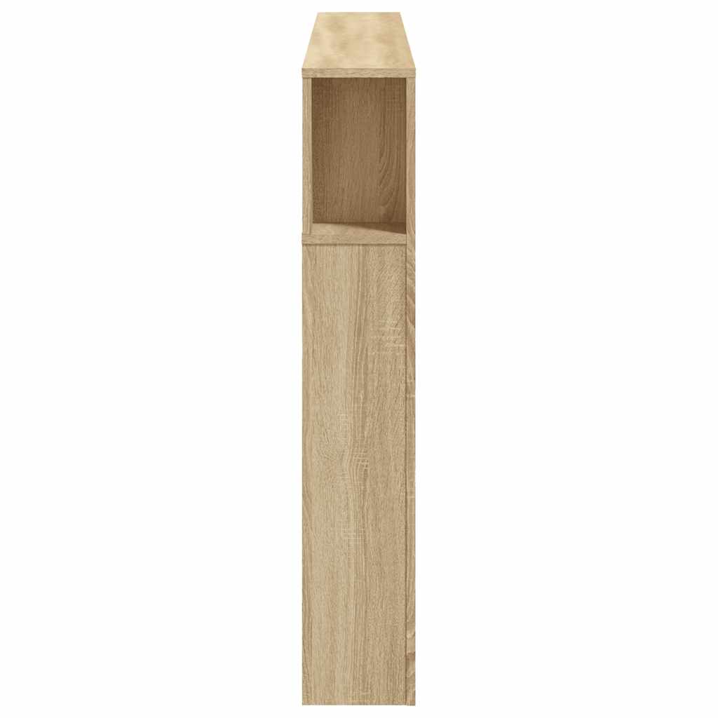 LED uzglavlje boja hrasta sonome 160 x 18,5 x 103,5 cm