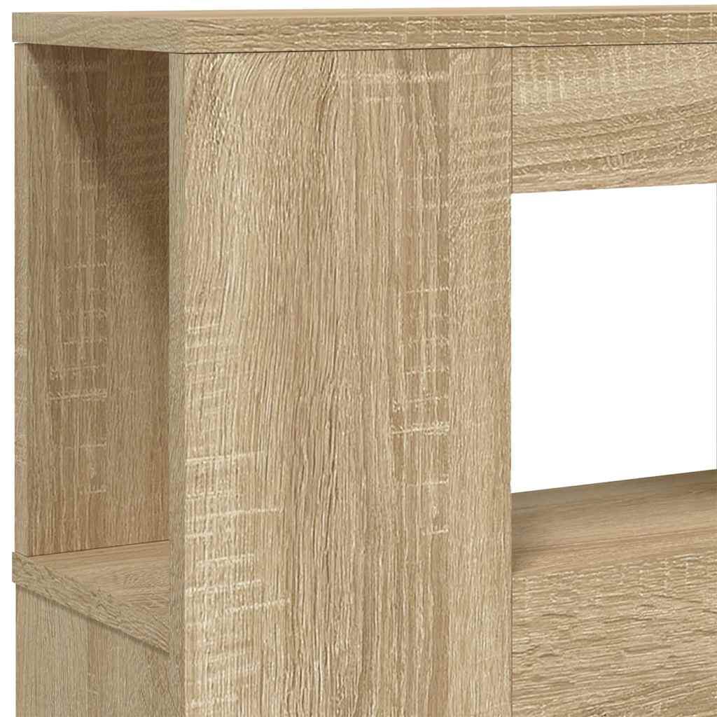 LED uzglavlje boja hrasta sonome 160 x 18,5 x 103,5 cm