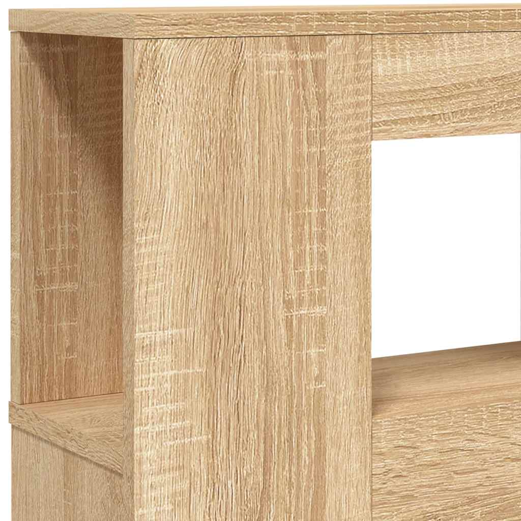 LED uzglavlje boja hrasta sonome 200x18,5x103,5 cm