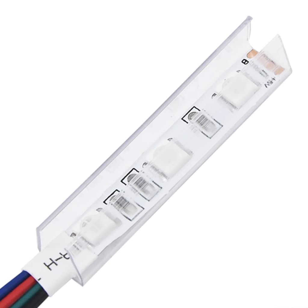 Komoda s LED svjetlima bijela 142,5 x 37 x 67 cm