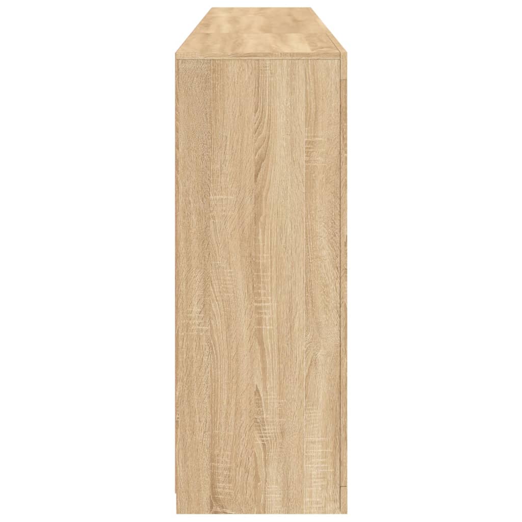 Komoda s LED svjetlima boja hrasta sonome 202x37x100 cm