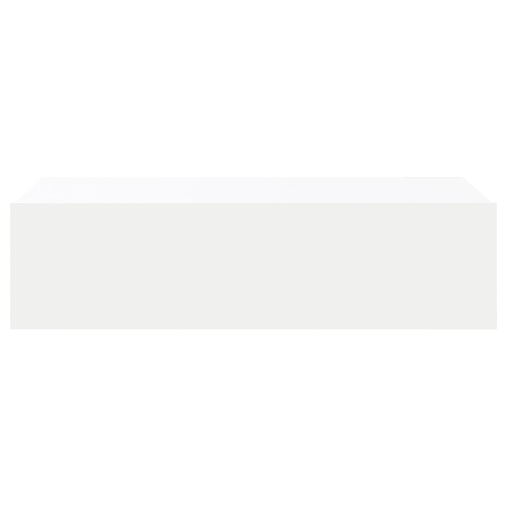 TV ormarić s LED svjetlima bijeli 60 x 35 x 15,5 cm