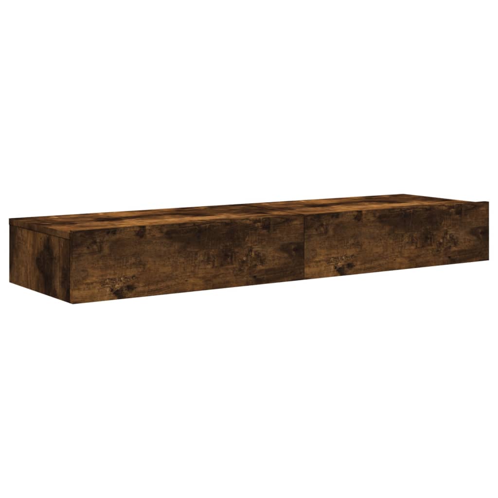 TV ormarići LED 2 kom boja dimljenog hrasta 60 x 35 x 15,5 cm