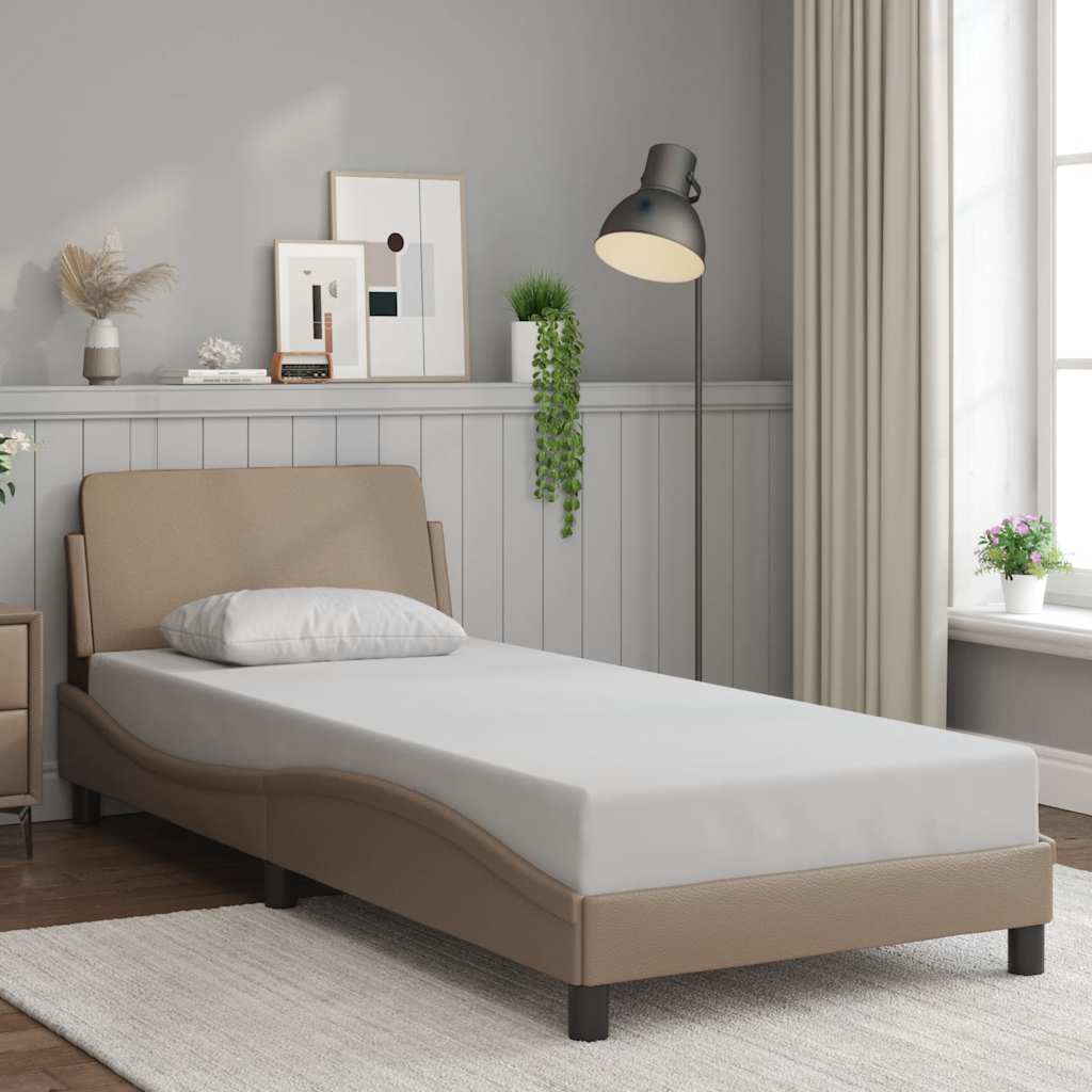 Okvir za krevet Dover cappuccino 80x200 cm umjetna koža
