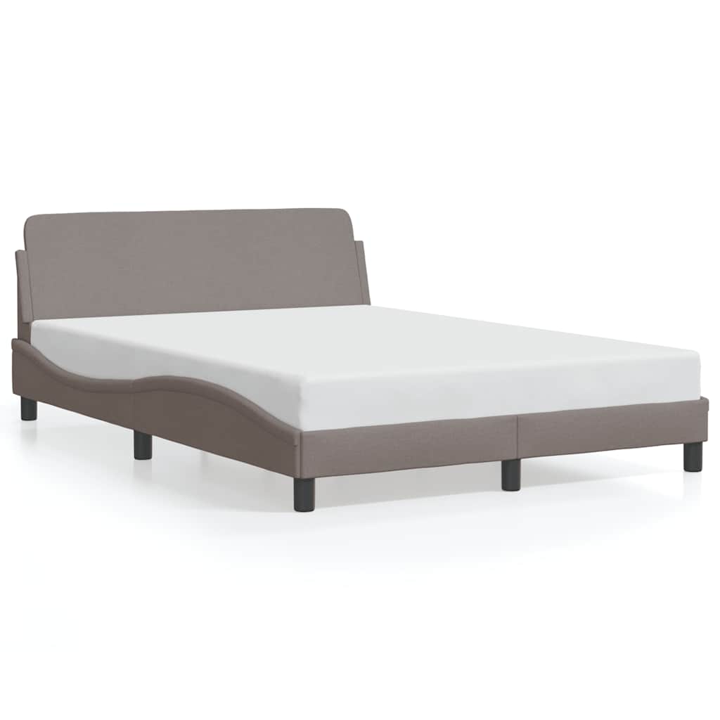 Okvir za krevet Dover smeđesivi 120 x 200 cm od tkanine