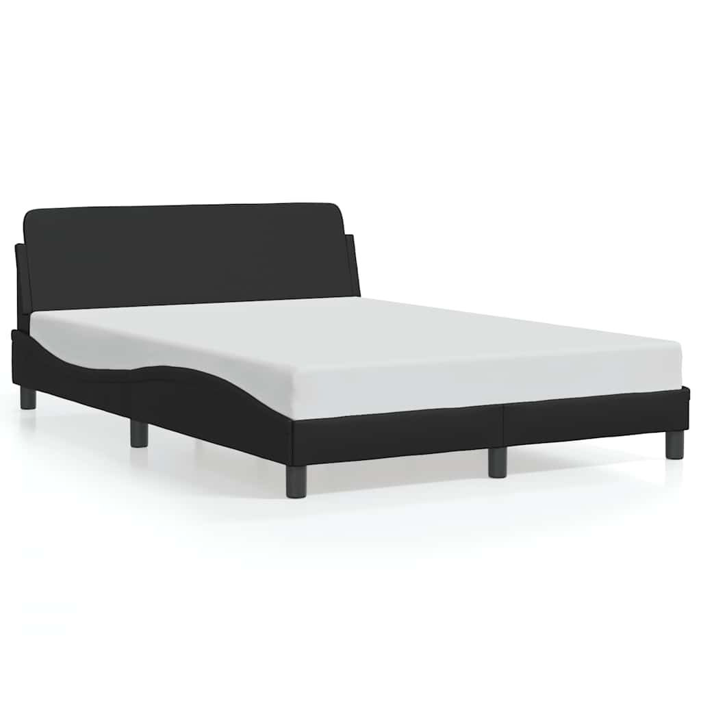 Okvir za krevet Dover crni 140x190 cm od umjetne kože