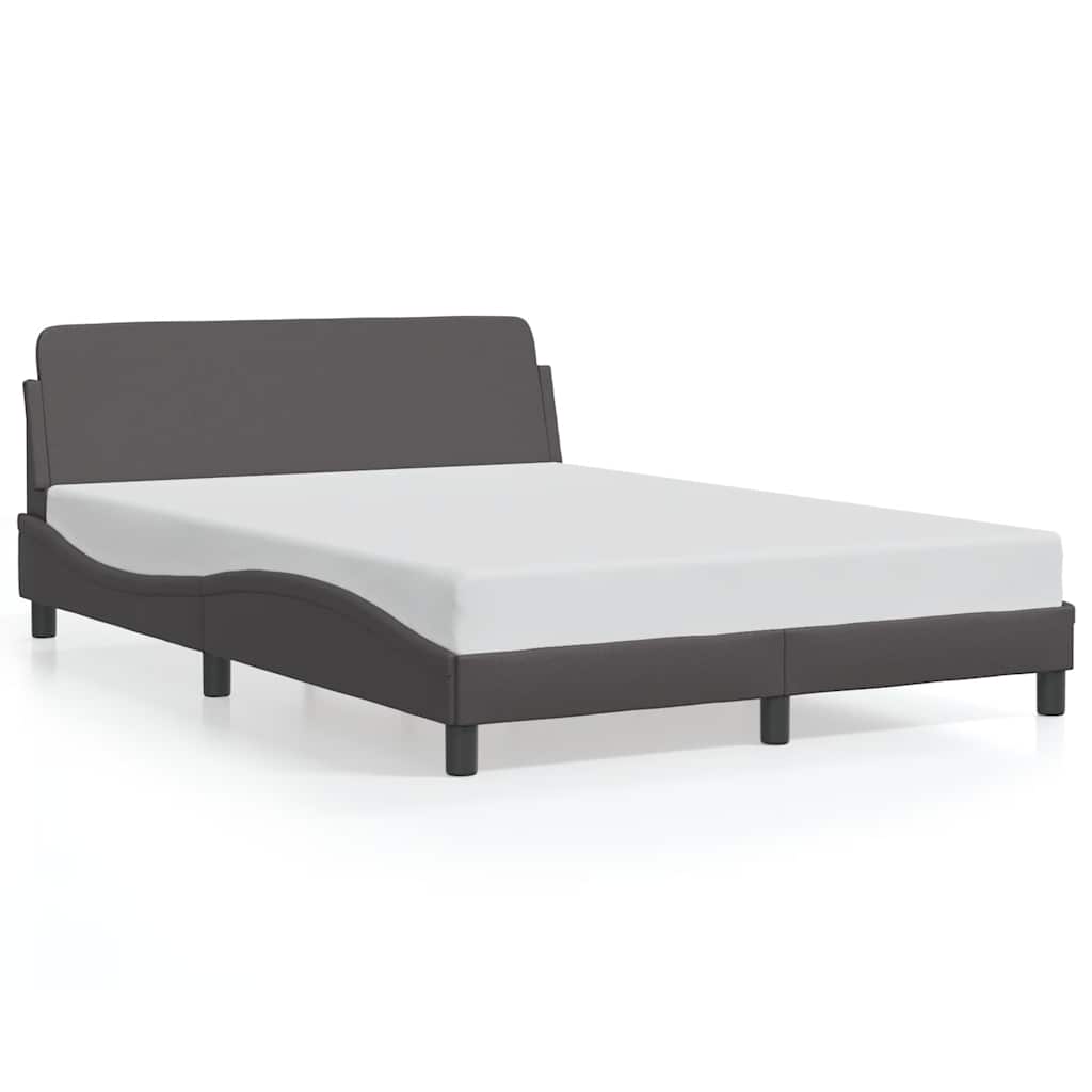 Okvir za krevet Dover sivi 140x200 cm od umjetne kože