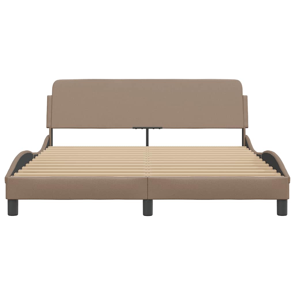 Okvir za krevet Dover cappuccina 160x200 cm umjetna kože