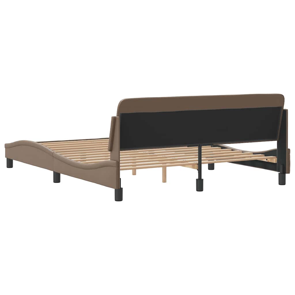 Okvir za krevet Dover cappuccina 160x200 cm umjetna kože