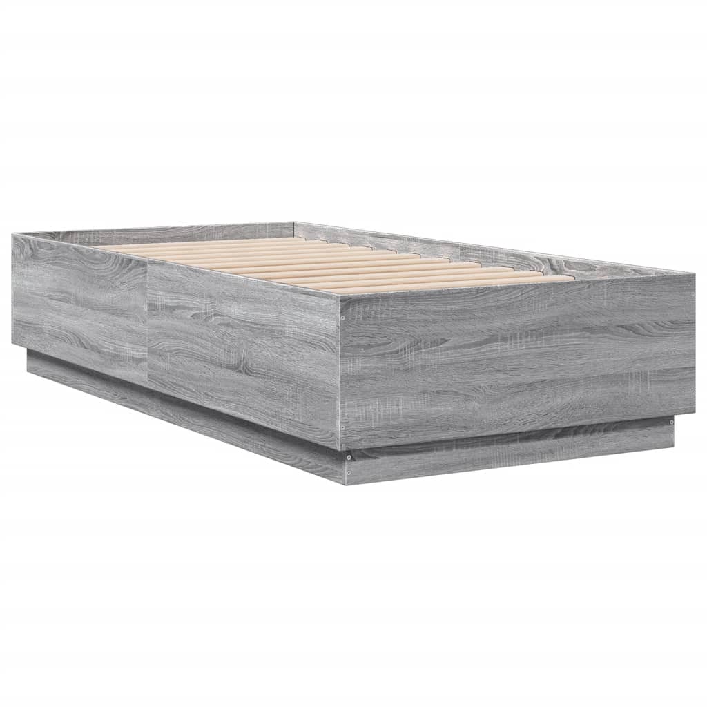 Okvir za krevet boja hrasta 90x190 cm od konstruiranog drva