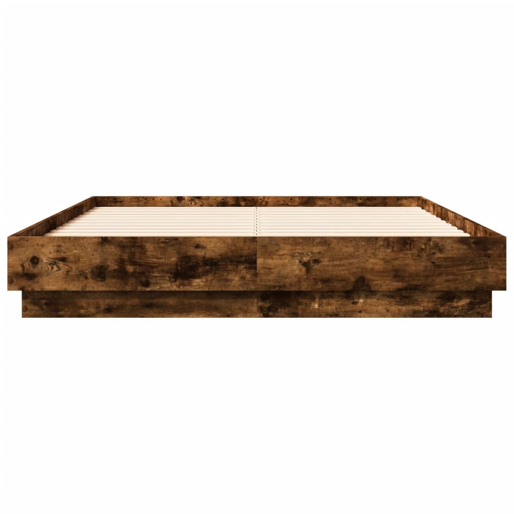 Okvir za krevet boja hrasta 120x190 cm konstruirano drvo