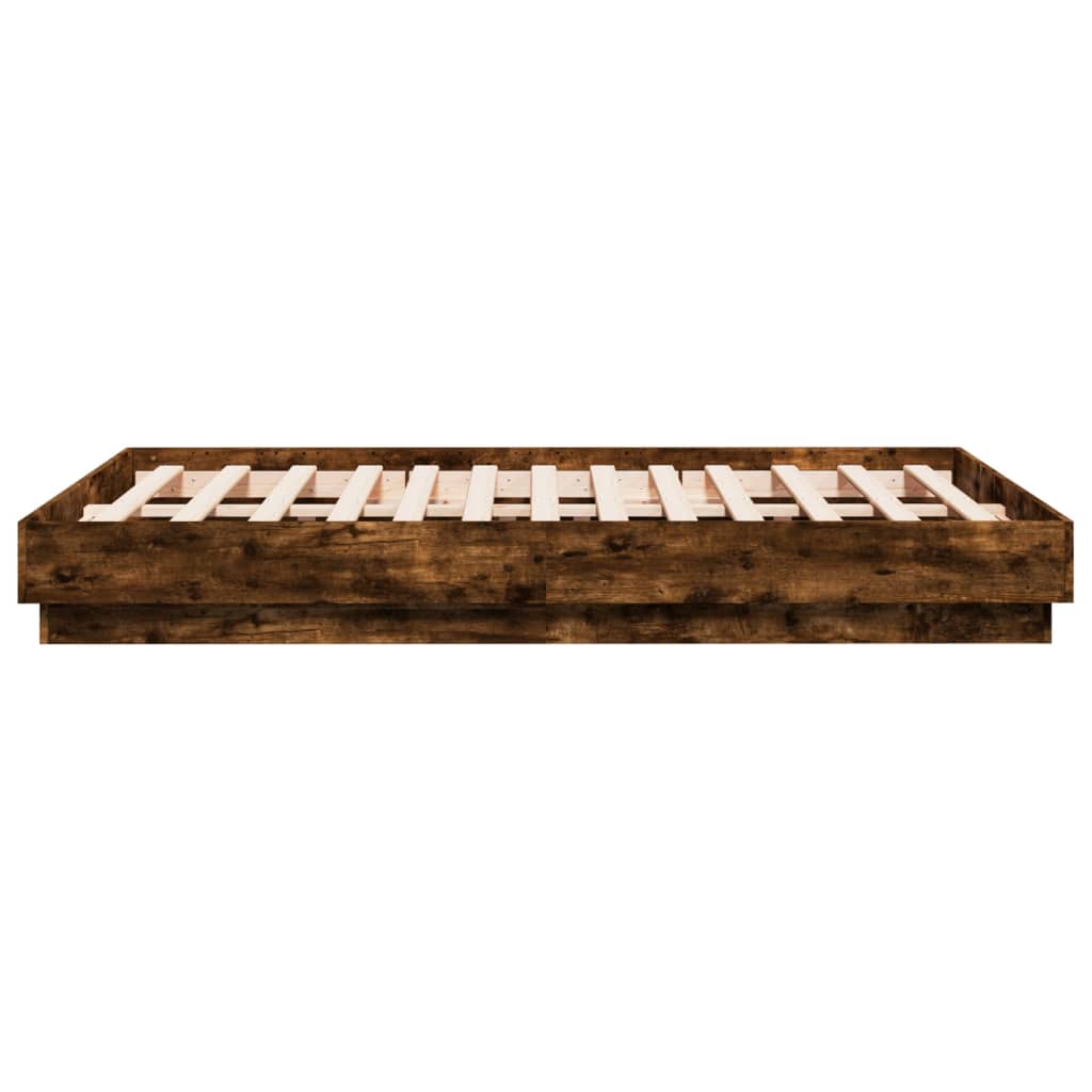 Okvir za krevet boja hrasta 120x190 cm konstruirano drvo