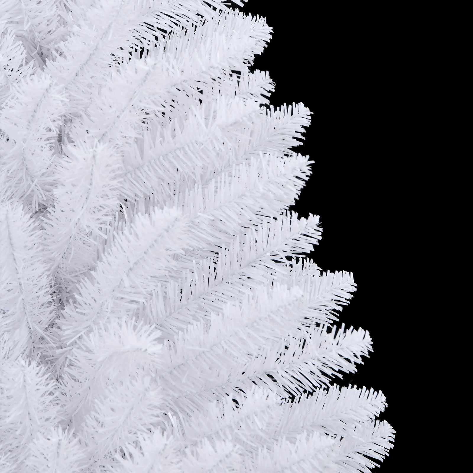 Umjetno božićno drvce Bijelo 120 cm PVC i metal