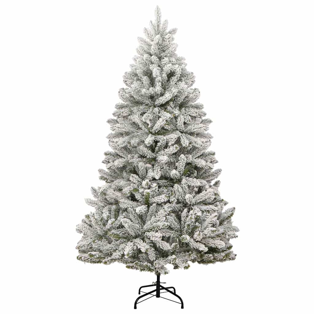 Umjetno božićno drvce 300 LED sa šarkama i kuglicama 240 cm
