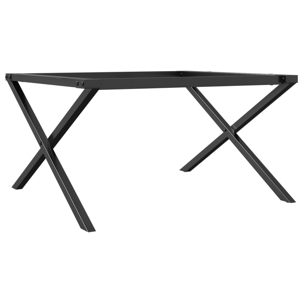 Noge za stolić za kavu s X-oblikom 70x60x43 cm čelik