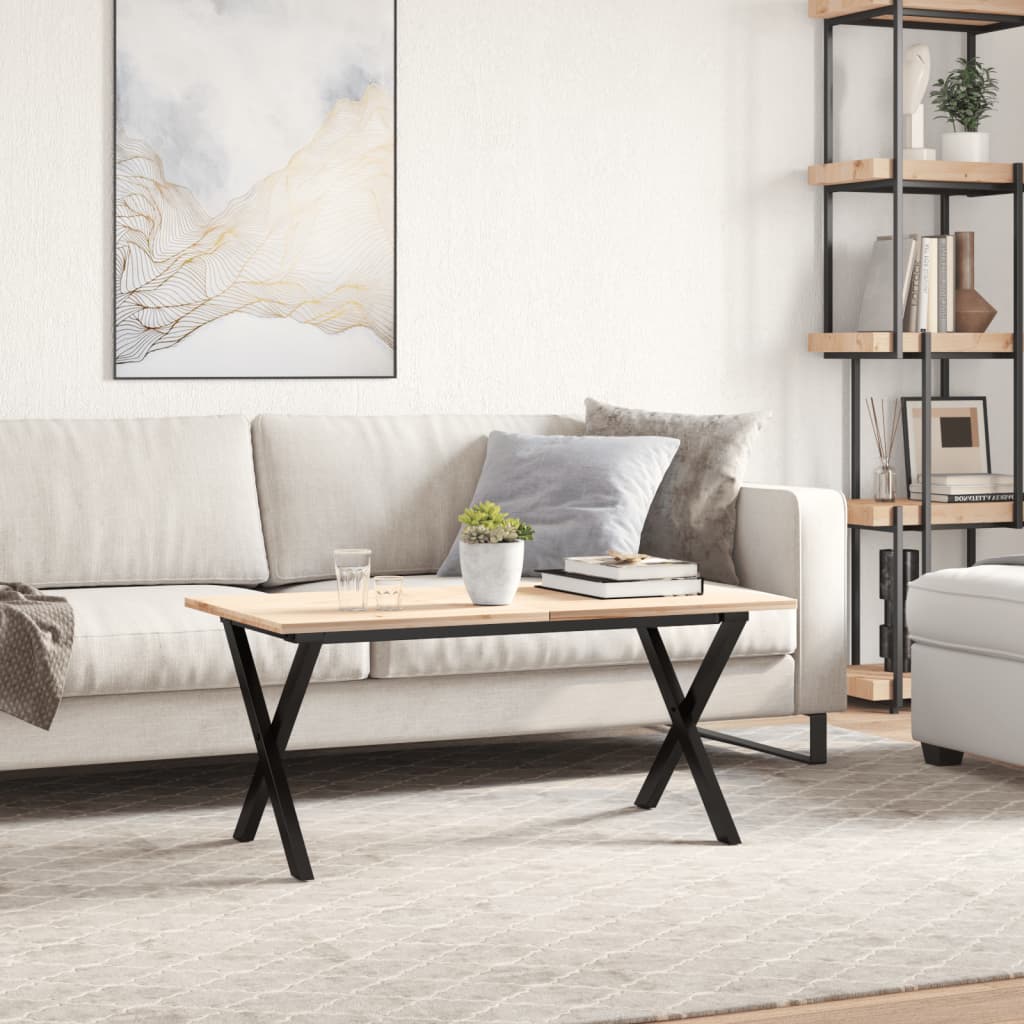 Noge za stolić za kavu s X-oblikom 90x30x43 cm čelik