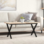 Noge za stolić za kavu s X-oblikom 90x30x43 cm čelik