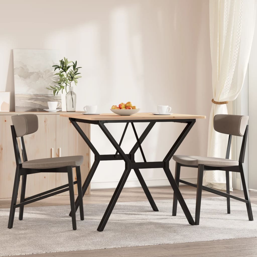 Noge za blagovaonski stol Y-oblika 70x70x73 cm čelik