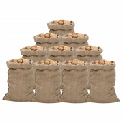 Jutene vreće 10 kom 60 x 105 cm 100 % juta 340 g/m²
