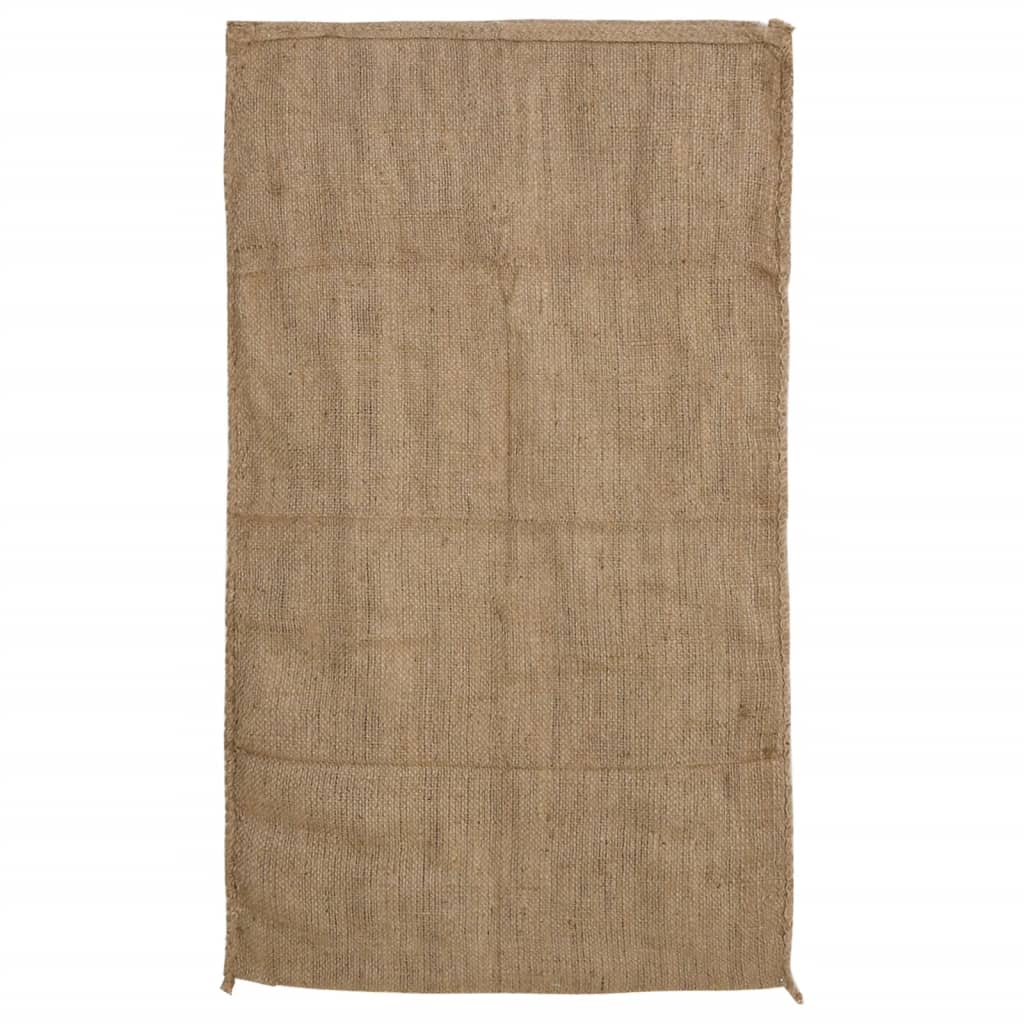 Jutene vreće 10 kom 60 x 105 cm 100 % juta 340 g/m²