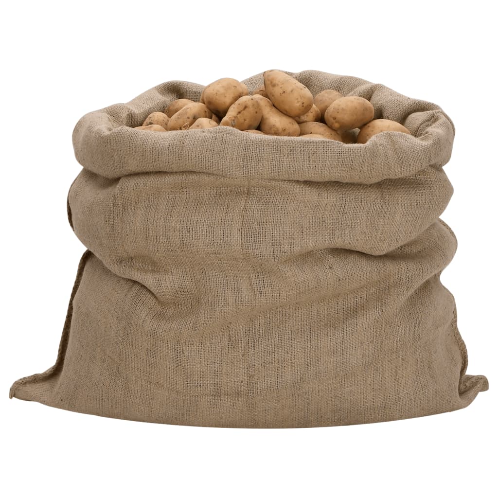 Jutene vreće 5 kom 100 x 110 cm 100 % juta 340 g/m²
